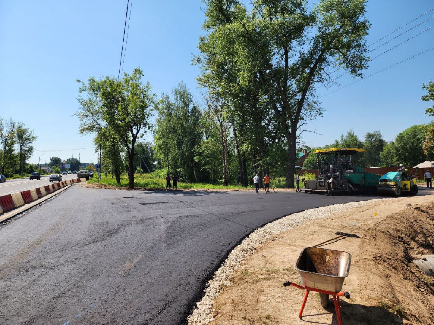 чехов, дороги, асфальт, разворотныеплощадки, региональная трасса,
