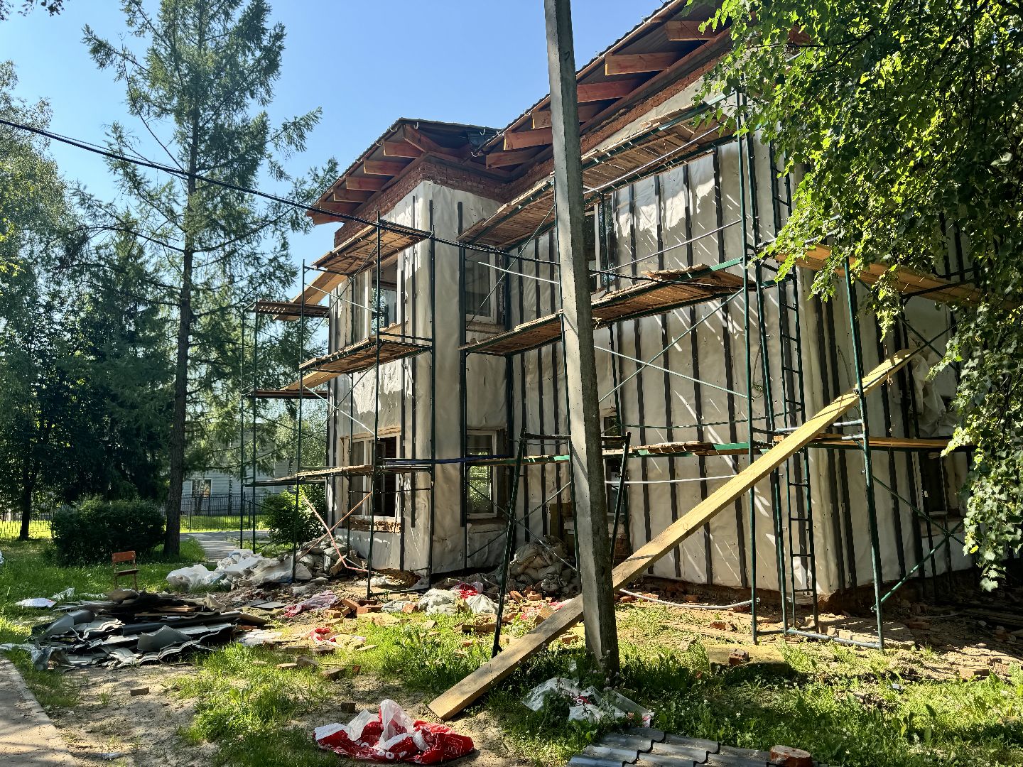 шаховская, строительство, капитальный ремонт,