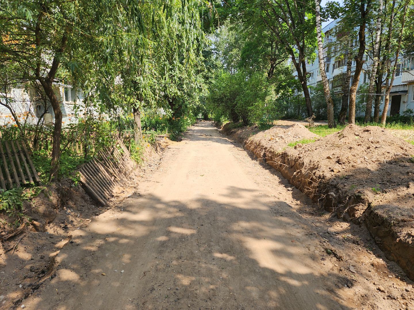 Одинцово, новый городок, благоустройство, дворы, ремонт, асфальт, тротуар, парковка,