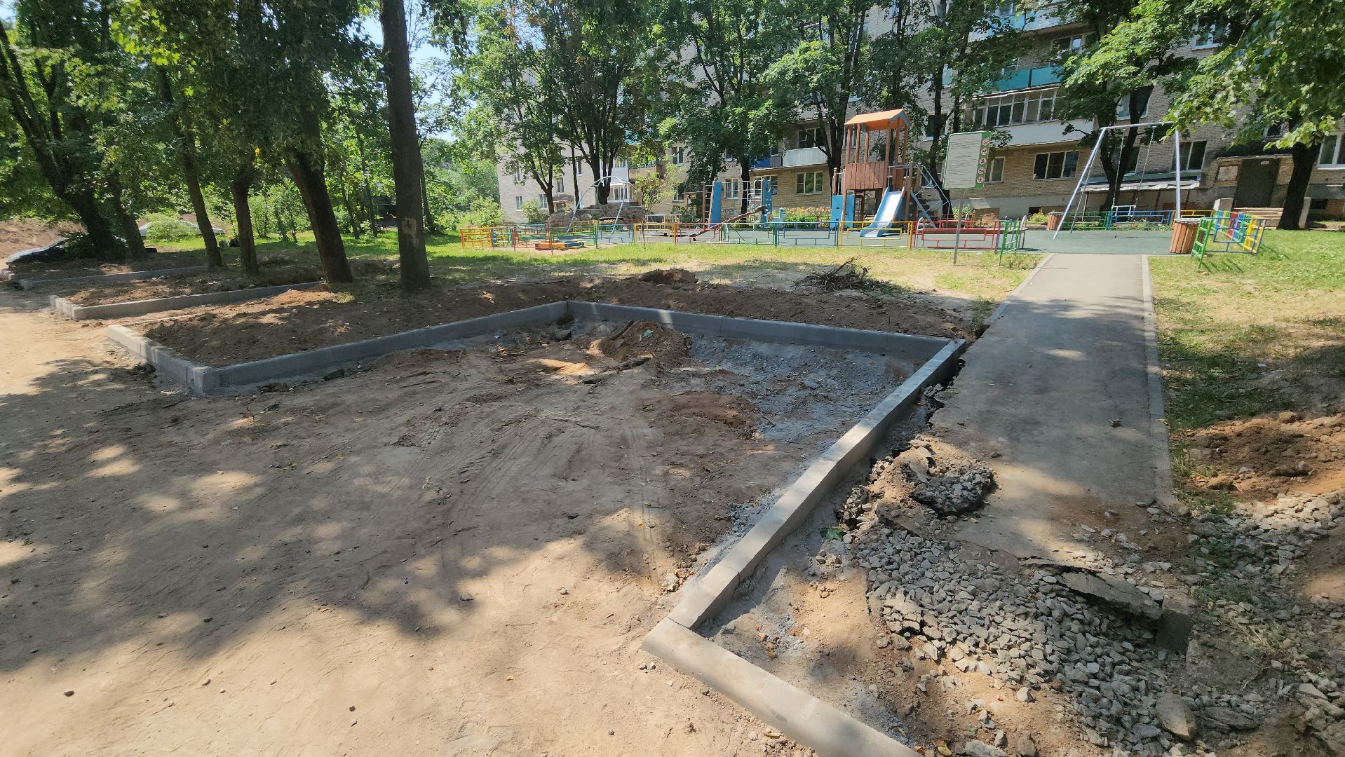 одинцово, поселок санатория имени Герцена, благоустройство, комплексное благоустройство дворов,