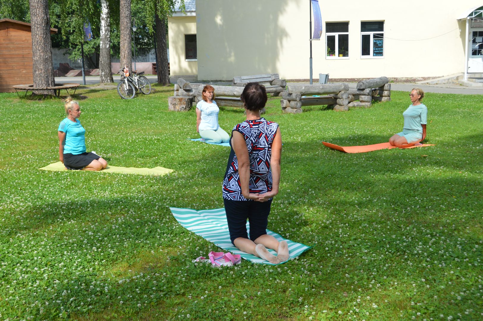 шатура, активное долголетие, йога, городской парк,