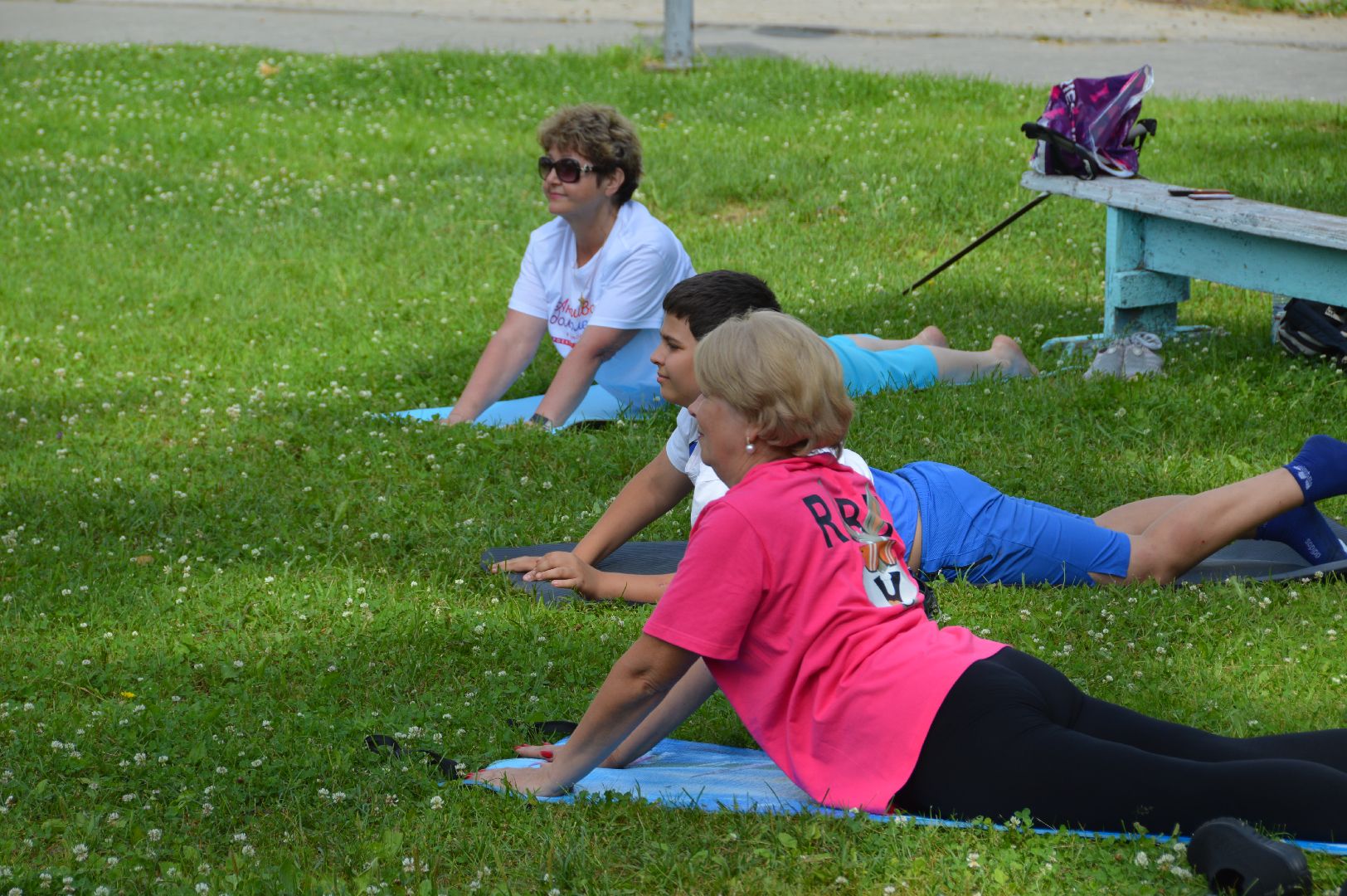 шатура, активное долголетие, йога, городской парк,