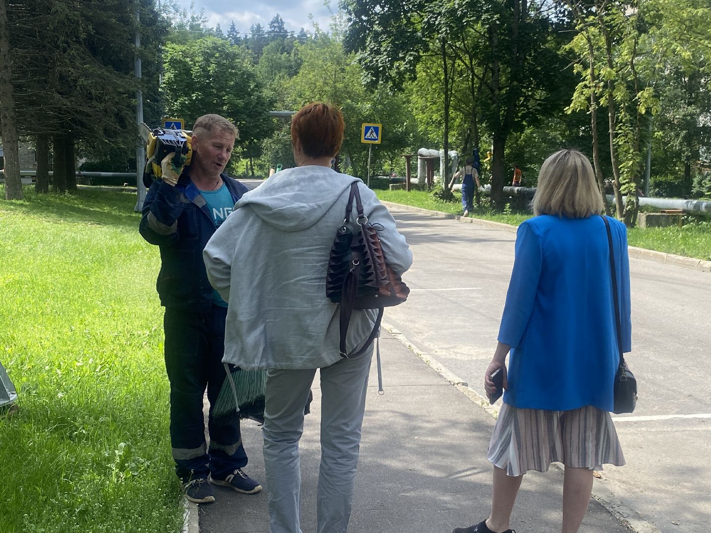 благоустройство территории, Власиха Цветной бульвар, обращения жителей власихи, Обходы территорий, Контроль выполнения работ,