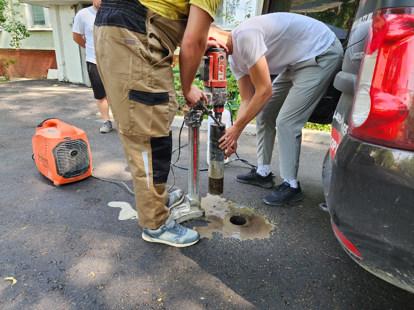 Чехов, дороги, проезды, проверка, экспертиза, мобильная лаборатория, комплексное благоустройство дворов, дворы,