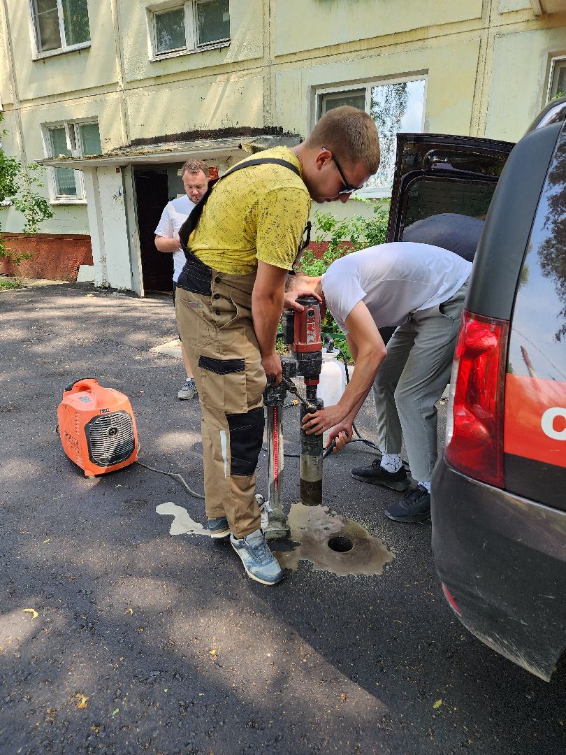 Чехов, дороги, проезды, проверка, экспертиза, мобильная лаборатория, комплексное благоустройство дворов, дворы,