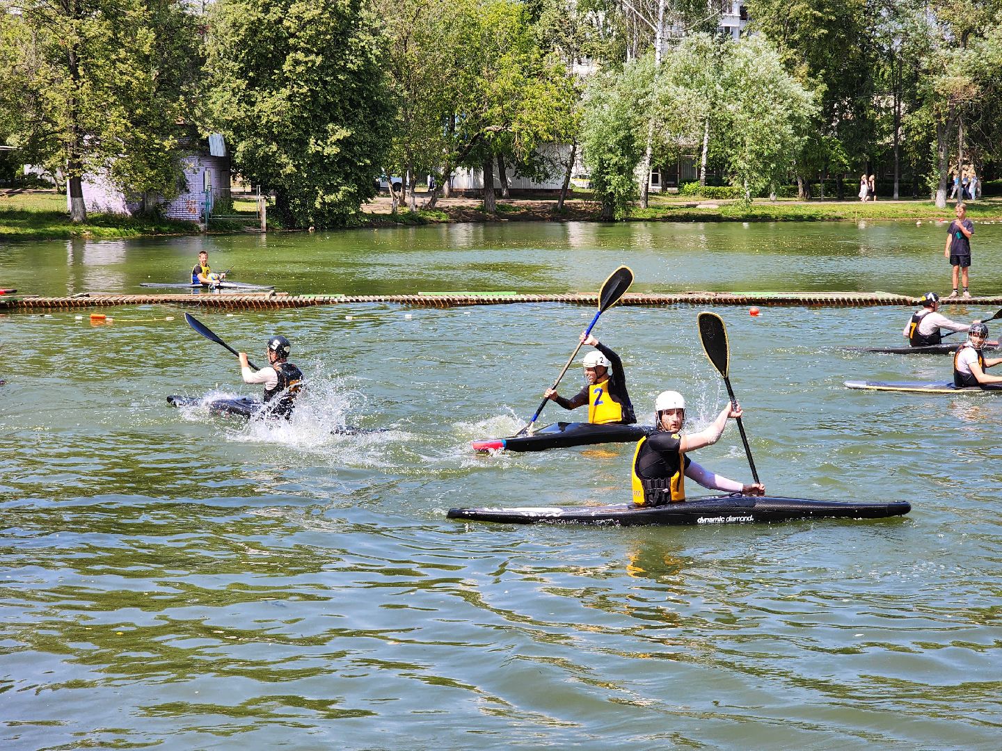 раменское, спорт, первенство по кануполо на озере Пионер,