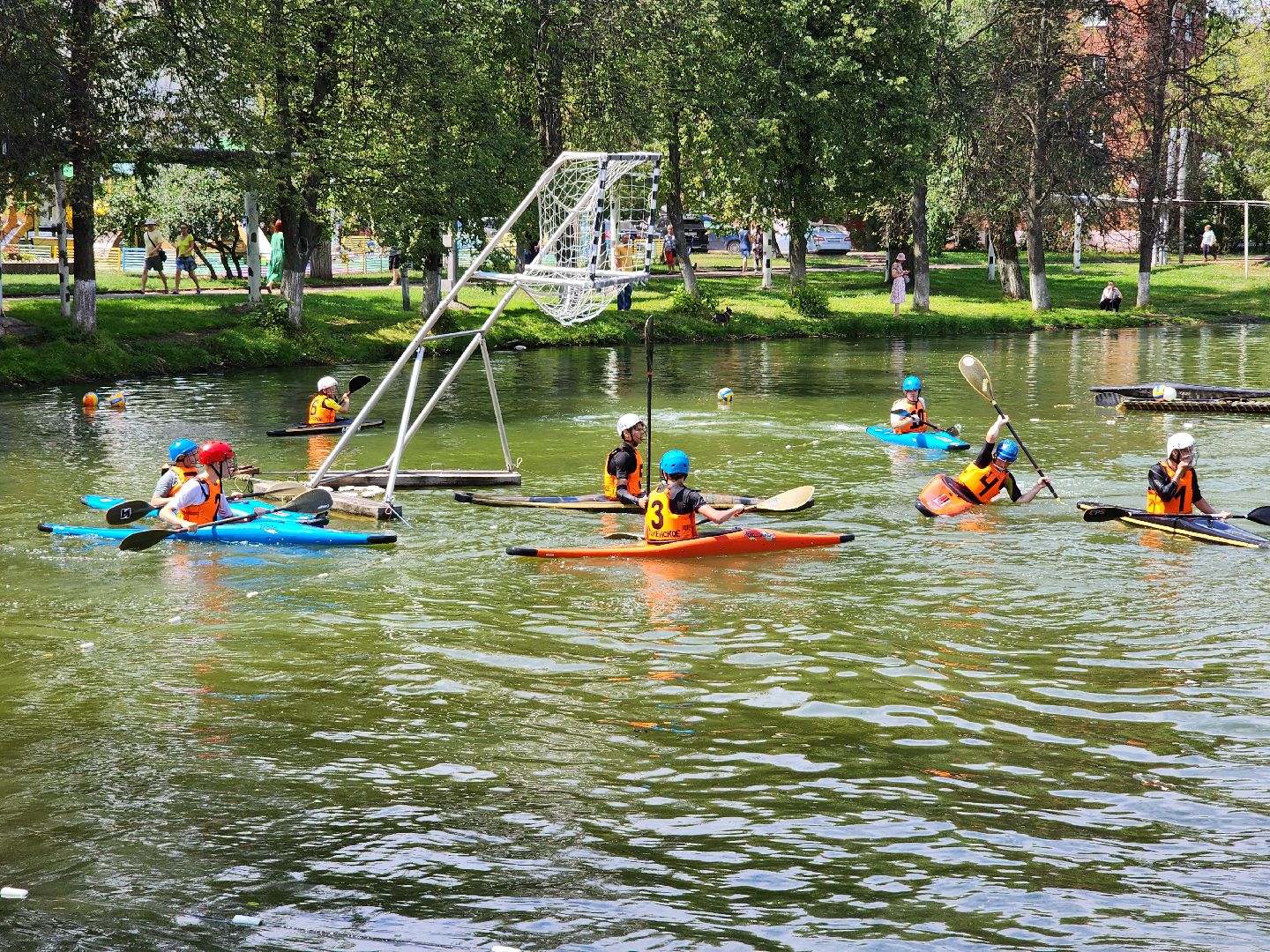 раменское, спорт, первенство по кануполо на озере Пионер,