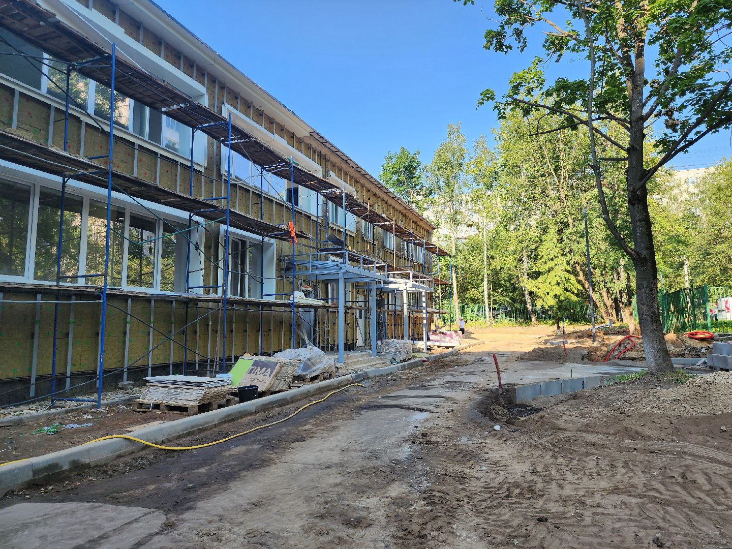 капитальный ремонт, Мытищи, детские сад,