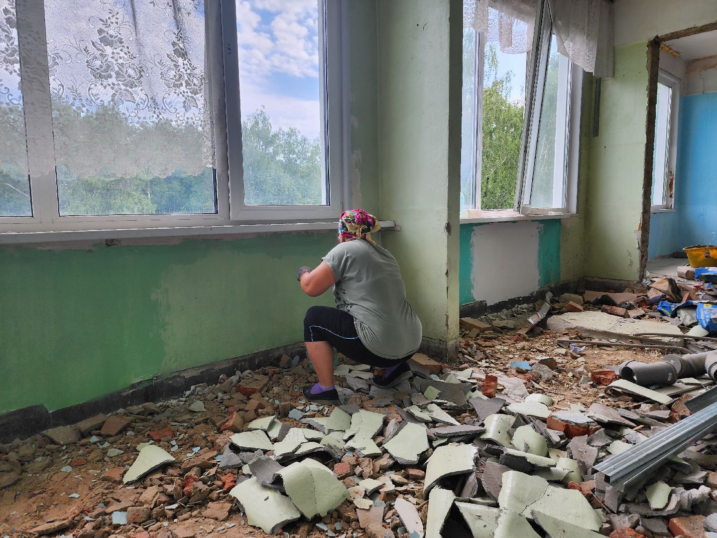 капистальный ремонт, капитальный ремонт школы, мытищи,