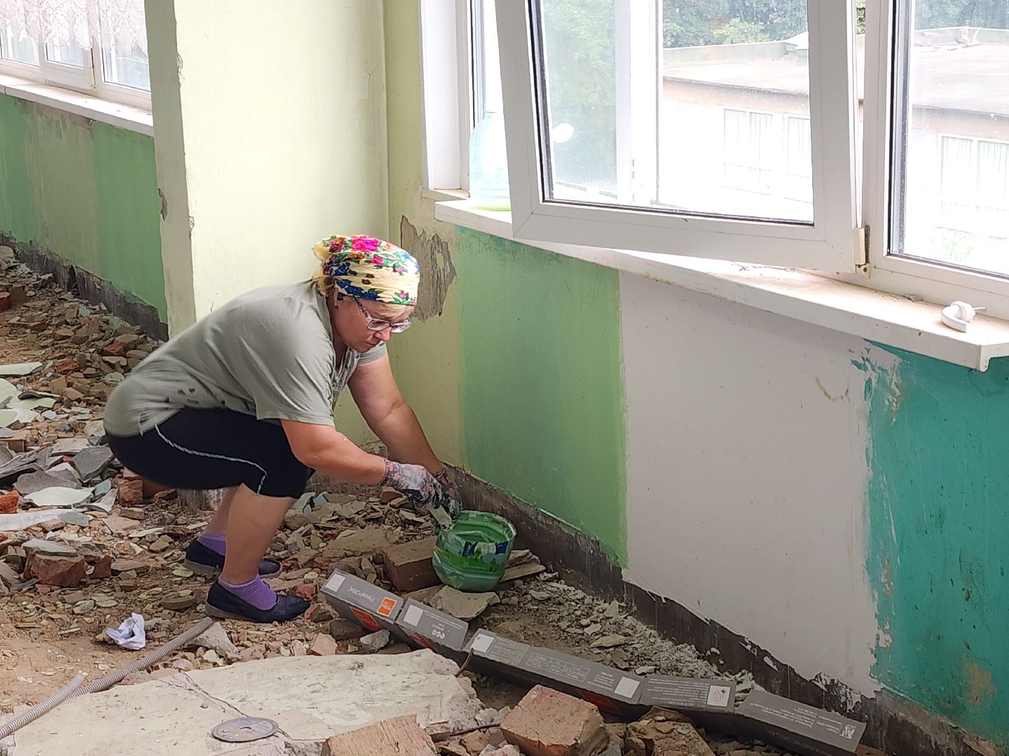 капистальный ремонт, капитальный ремонт школы, мытищи,