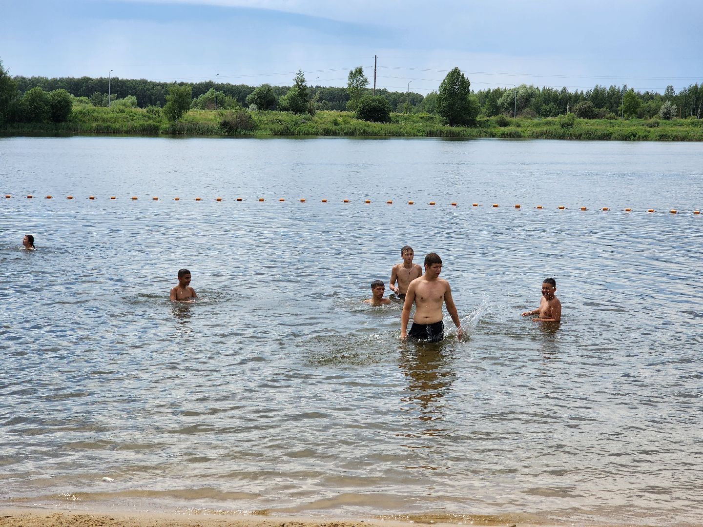 воскресенск, отдых на воде, места для купания, спасатель,