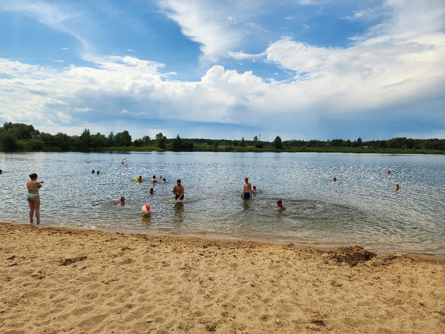 воскресенск, отдых на воде, места для купания, спасатель,