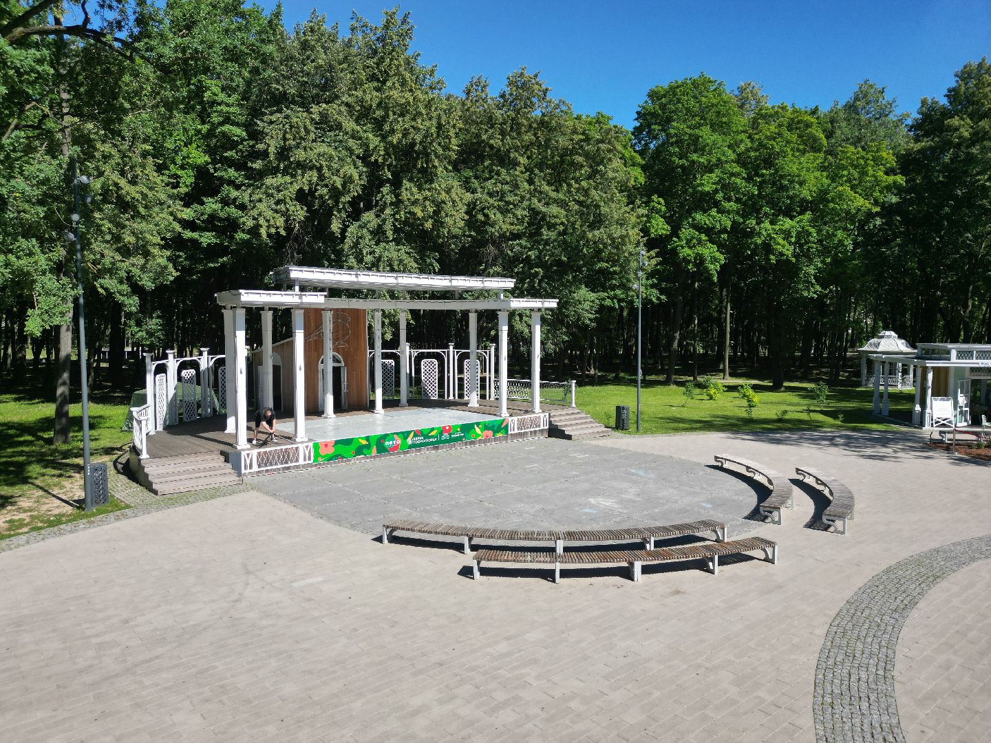 видео с коптера, воскресенск, лето,