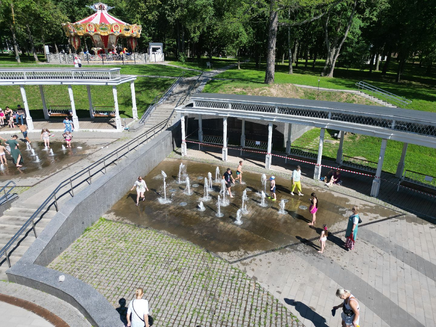 видео с коптера, воскресенск, лето,