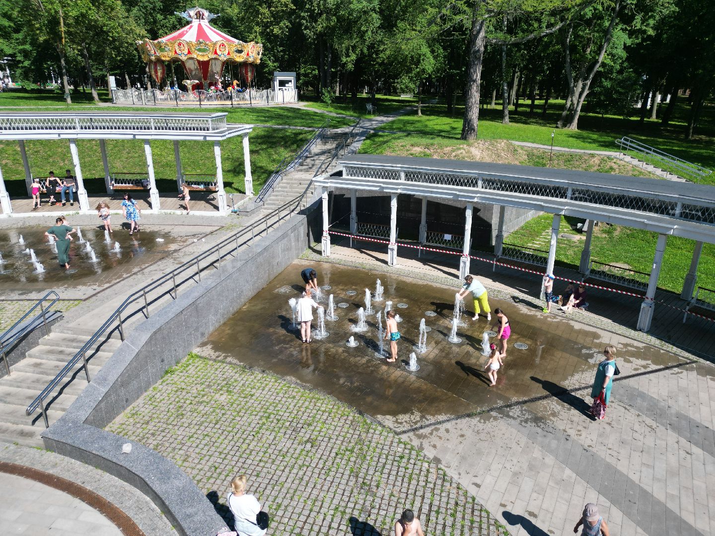 видео с коптера, воскресенск, лето,