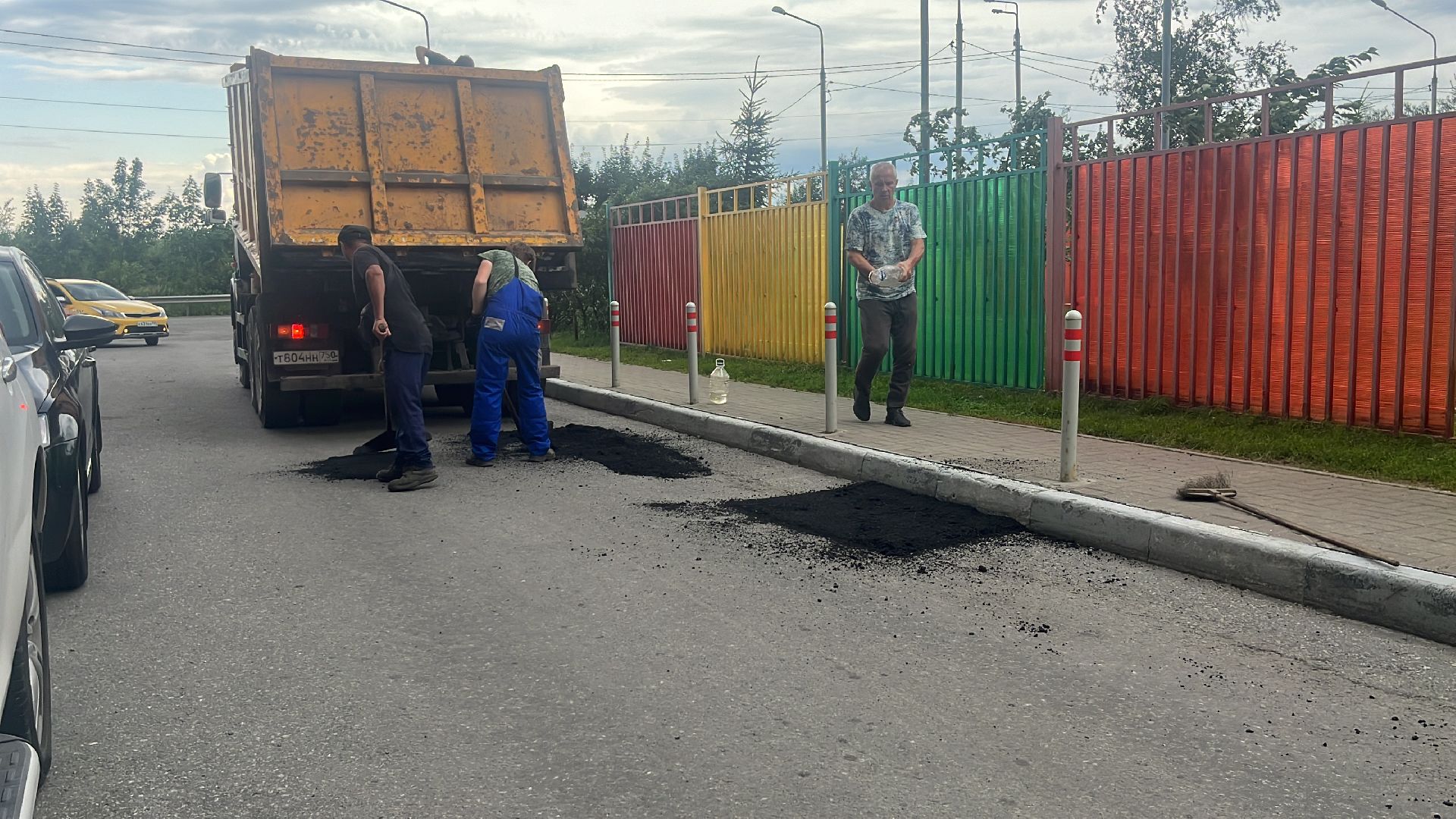 ремонт, дороги, ремонт дорог, ямы, ямы на дорогах, ямочный ремонт,