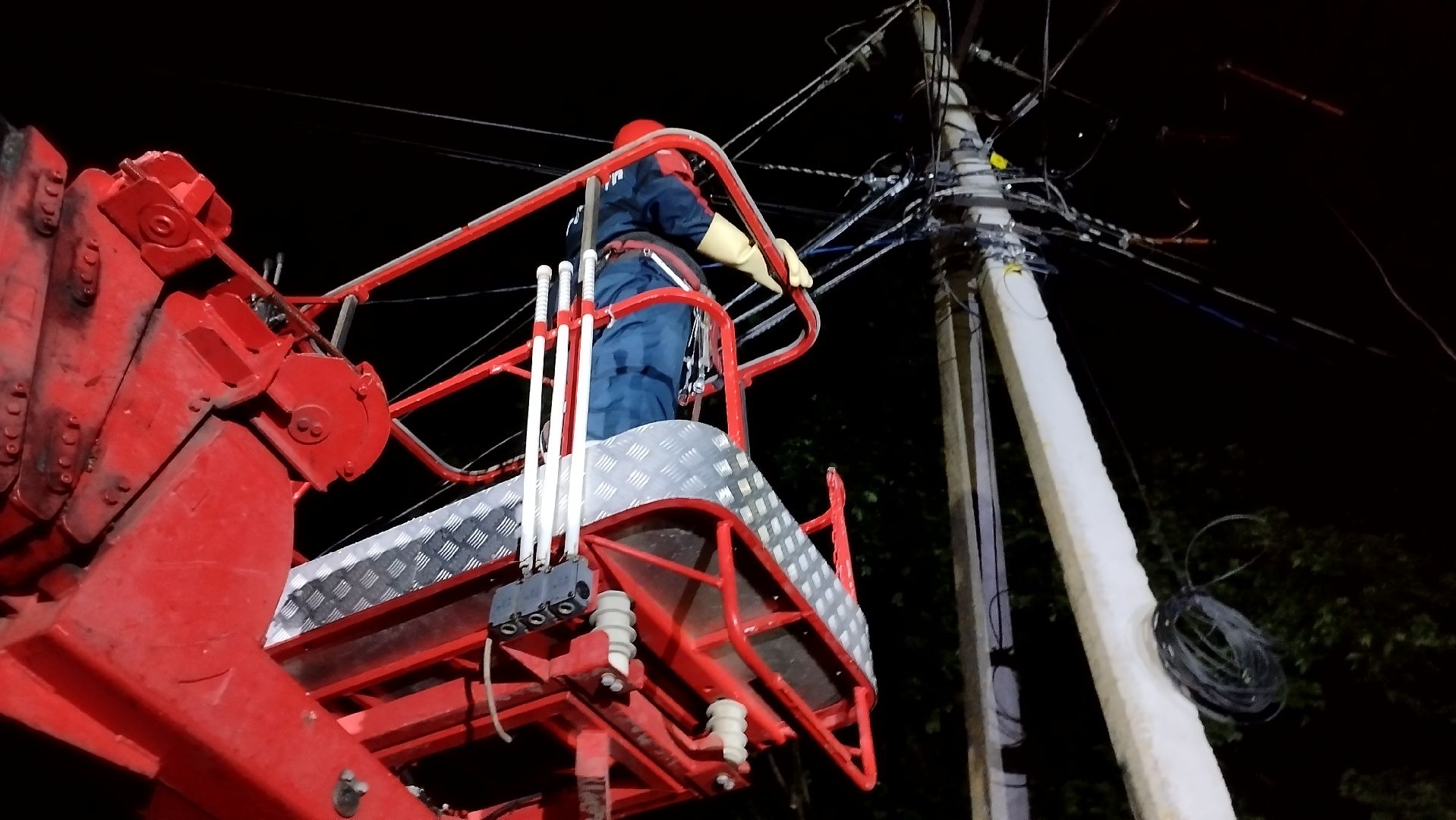 Бронницы, Энергетики, Восстановление электричества, Россети Московский регион,