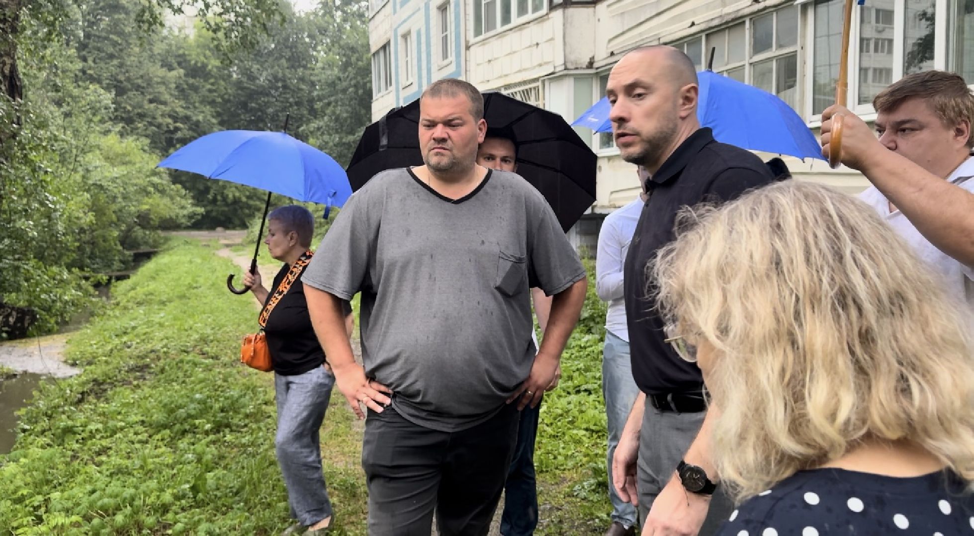 Солнечногорск, Ливень, Потоп, Лужа, Жители, Спасатели,