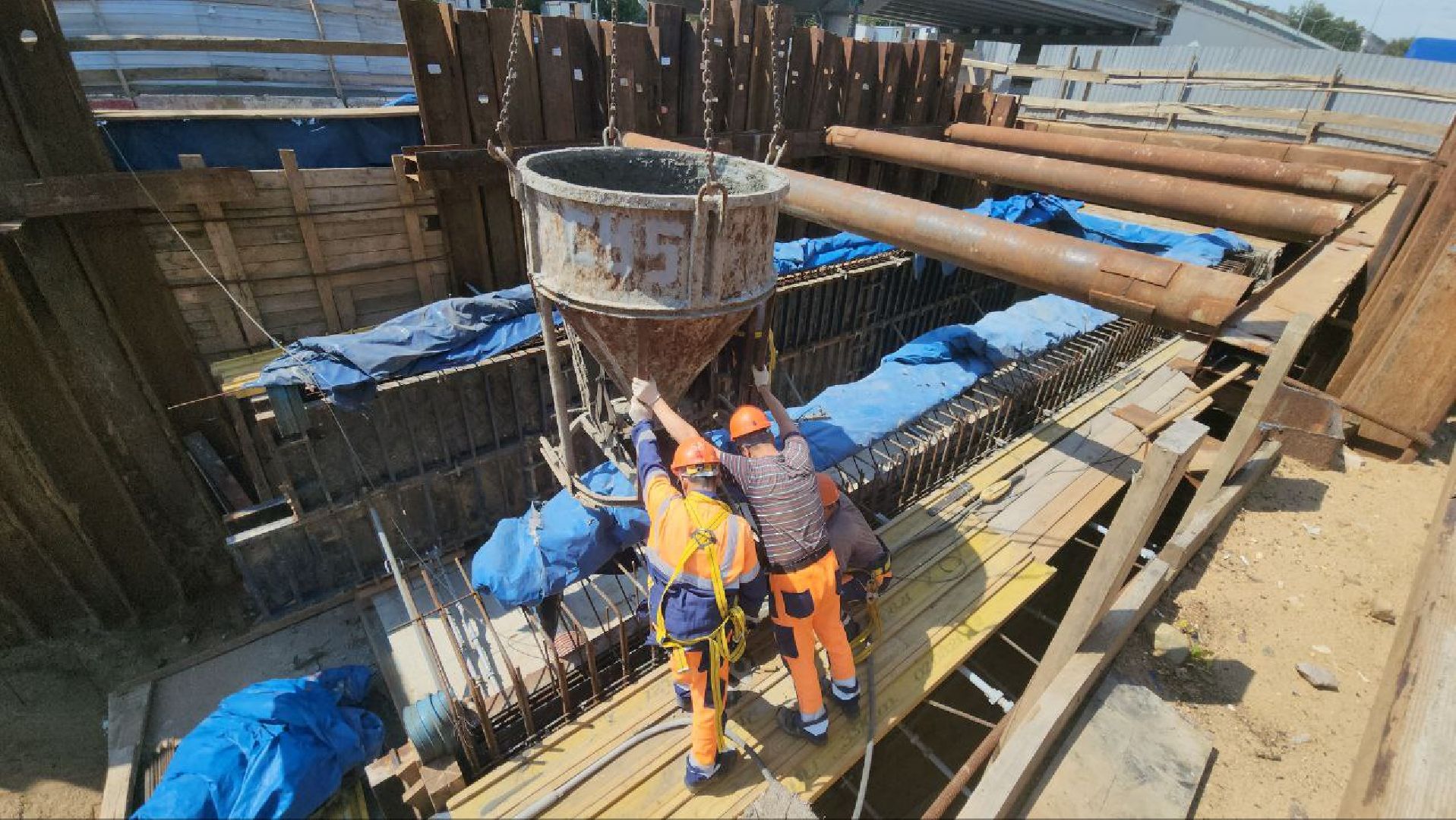 Люберцы, эстакада на Октябрьском проспекте, подземный пешеходный переход,