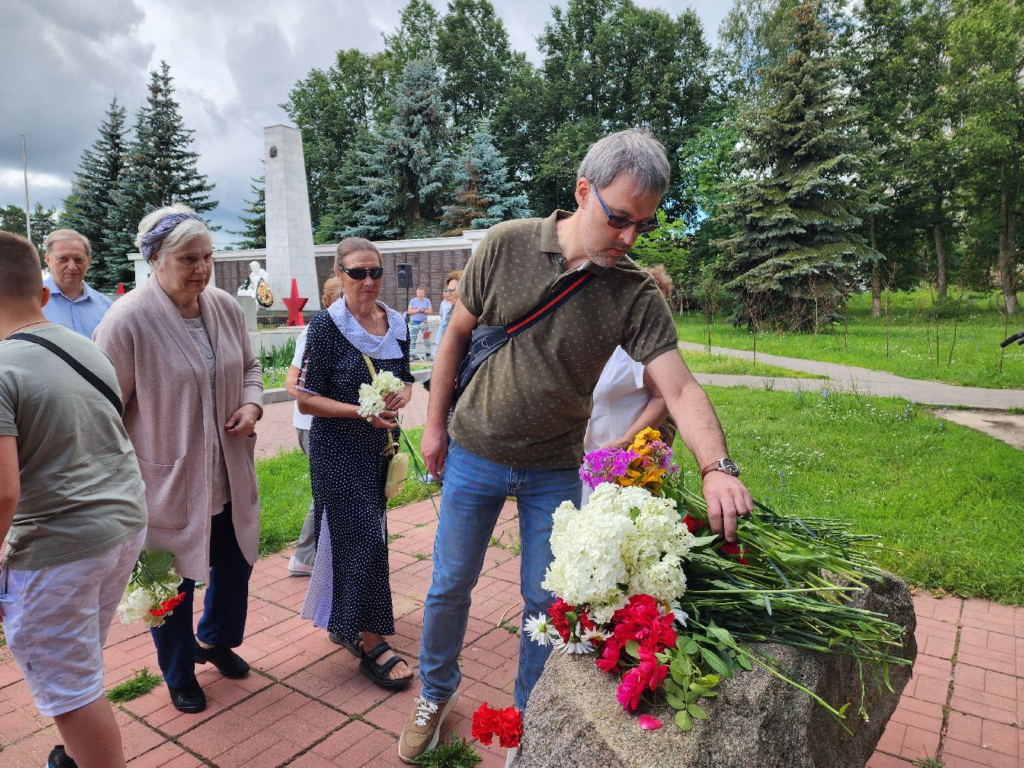 красноармейск, г.о. пушкинский, день памяти, народное ополчение,
