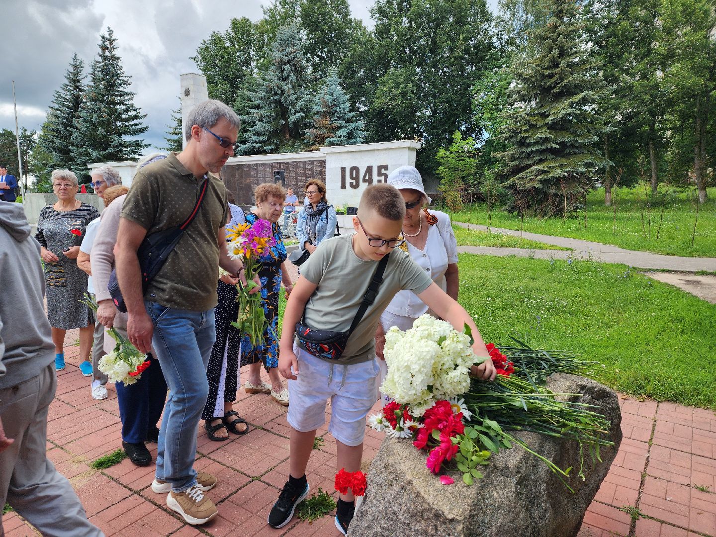 красноармейск, г.о. пушкинский, день памяти, народное ополчение,