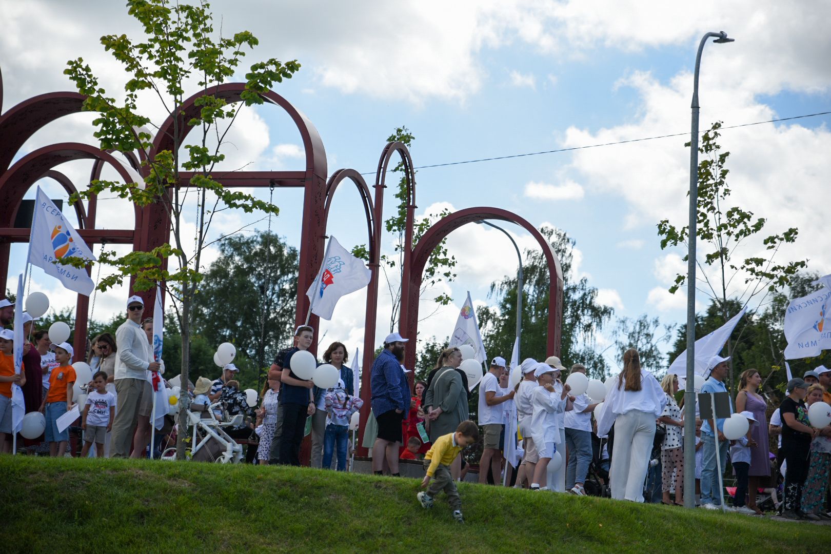 Бронницы, Шествие семей, день семьи любви и верности, Семьи Бронниц, Семейные ценности,