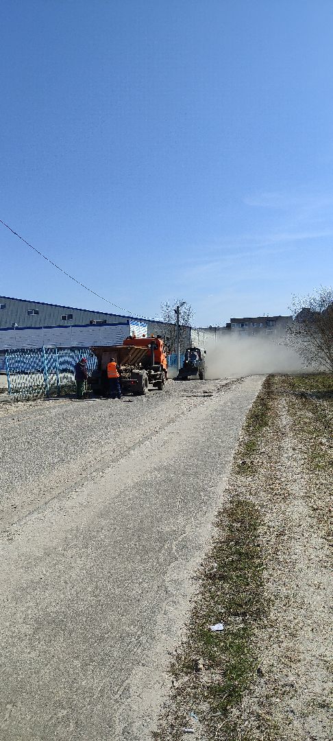 Луховицы, Ямочный ремонт