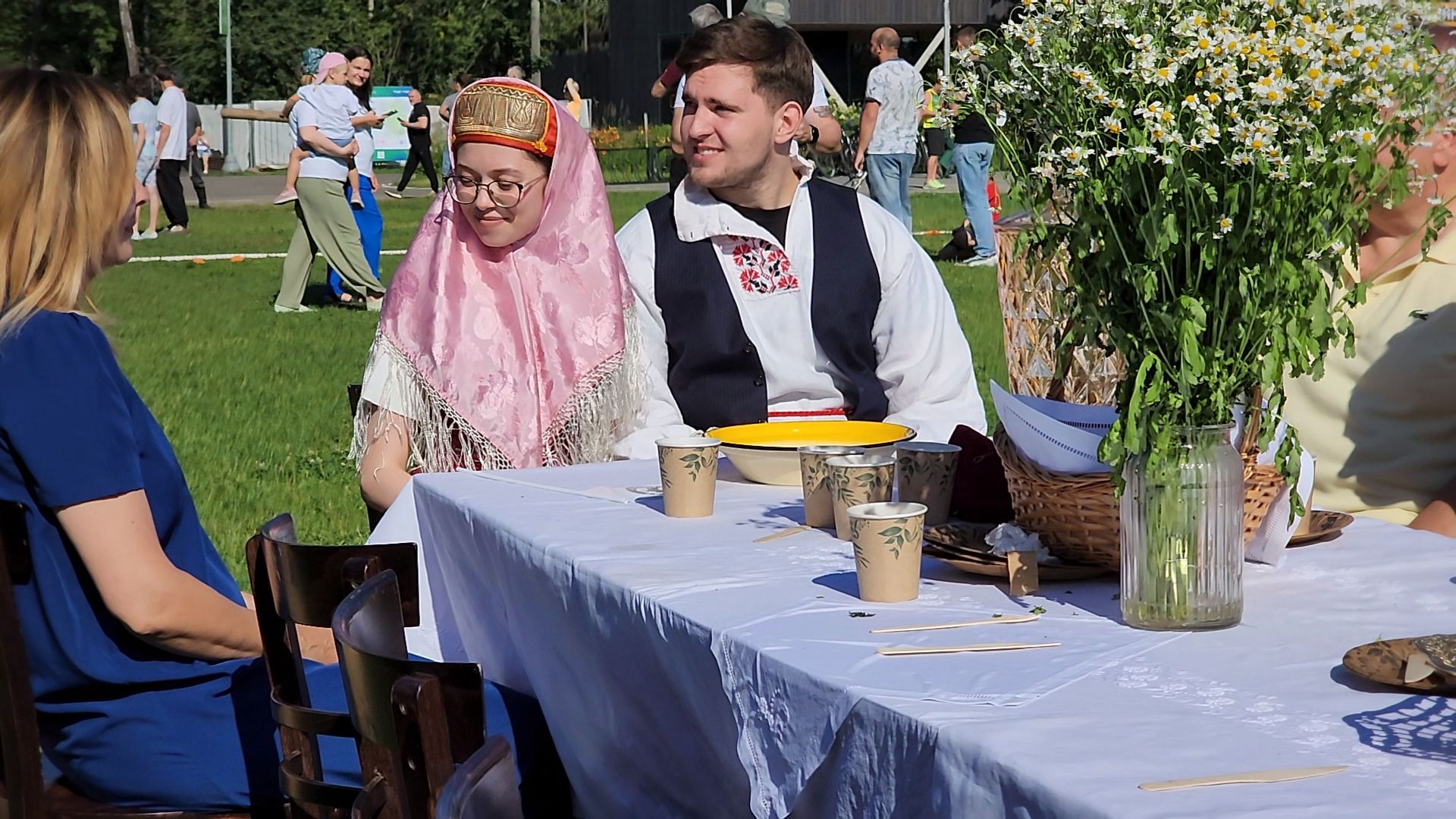 Одинцово, русский двор, русская община, традиционные праздники, день семьи любви и верности, гусли, русская культура,