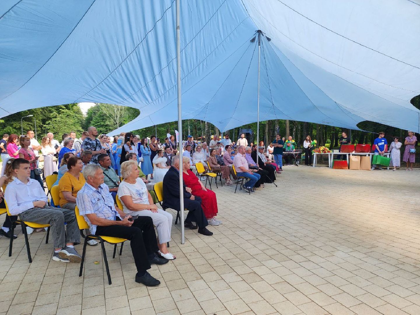Солнечногорск, день семьи любви и верности, праздник, юбилей семейной жизни, молодожены,
