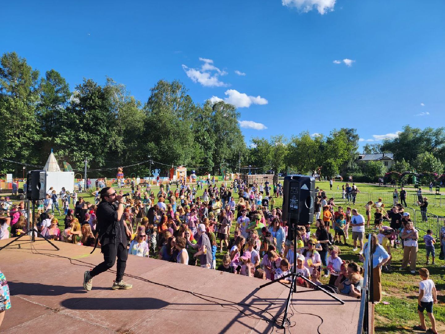 Солнечногорск, Праздник, день семьи любви и верности, дети, развлечения,