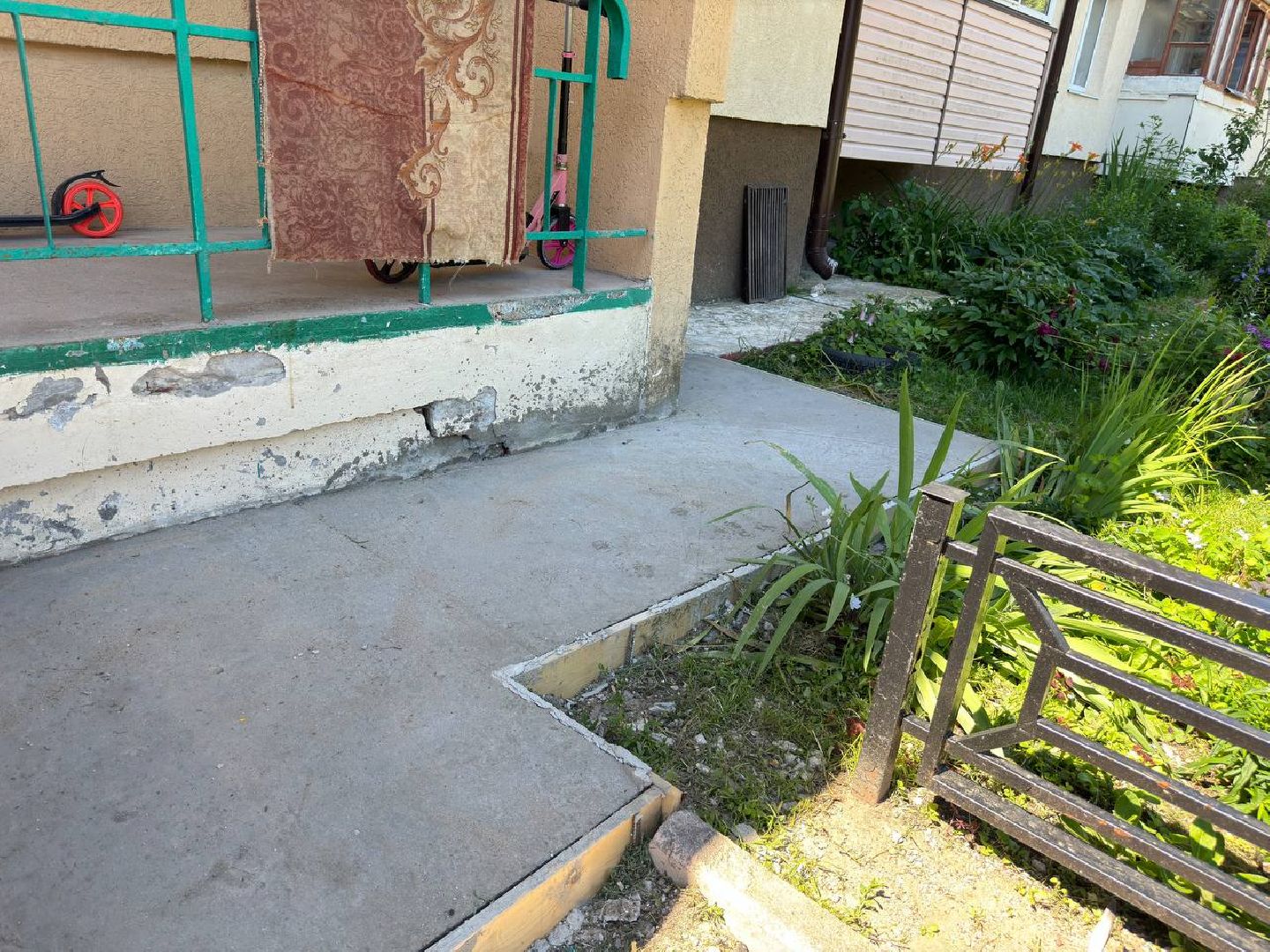 отмостка, бригада рабочих, городской округ восход,