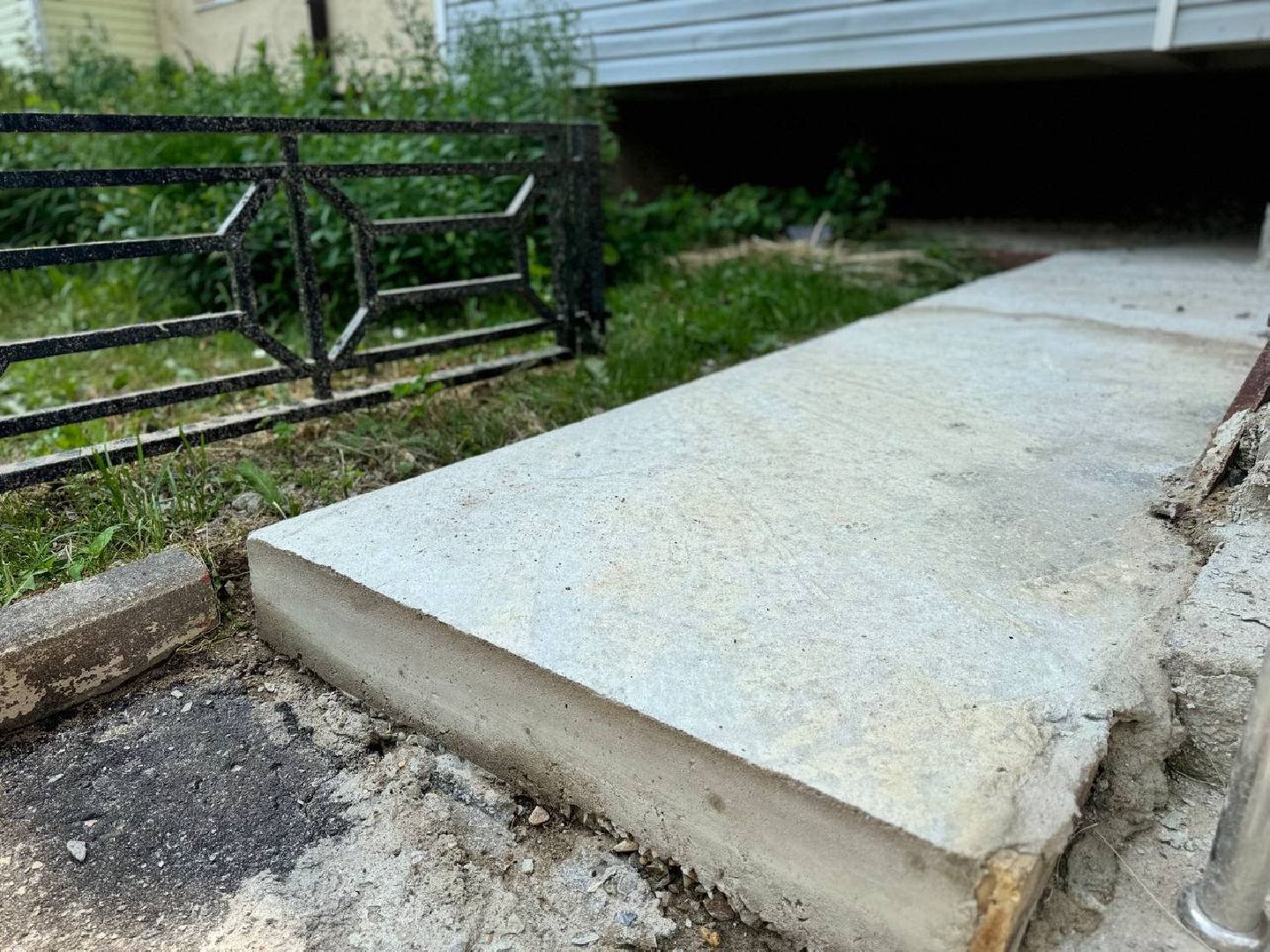 отмостка, бригада рабочих, городской округ восход,