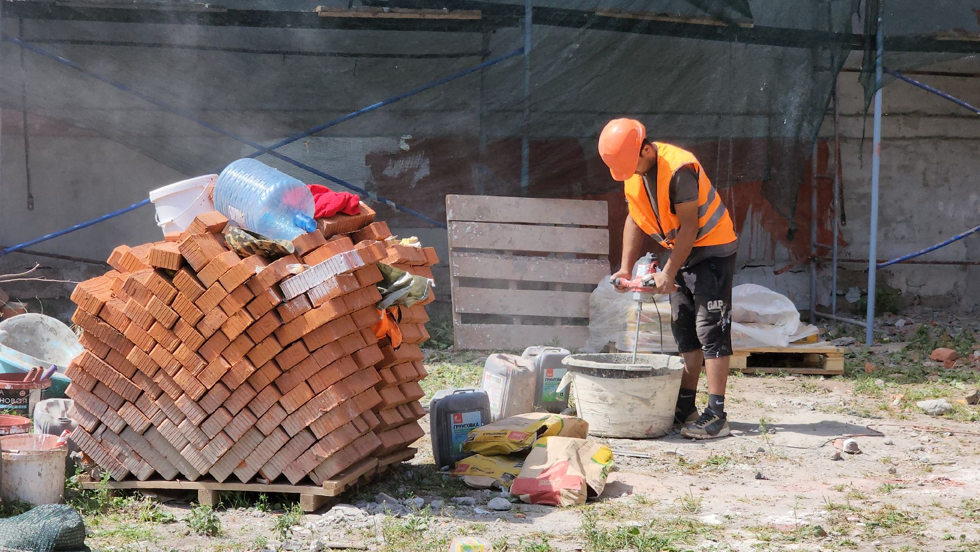 серпухов, улица красный текстильщик, жкх, ремонт фасада дома, капремонт жилого фонда,