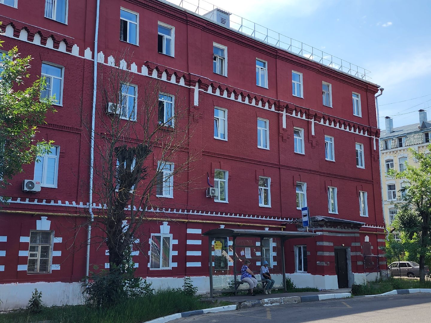 серпухов, улица красный текстильщик, жкх, ремонт фасада дома, капремонт жилого фонда,