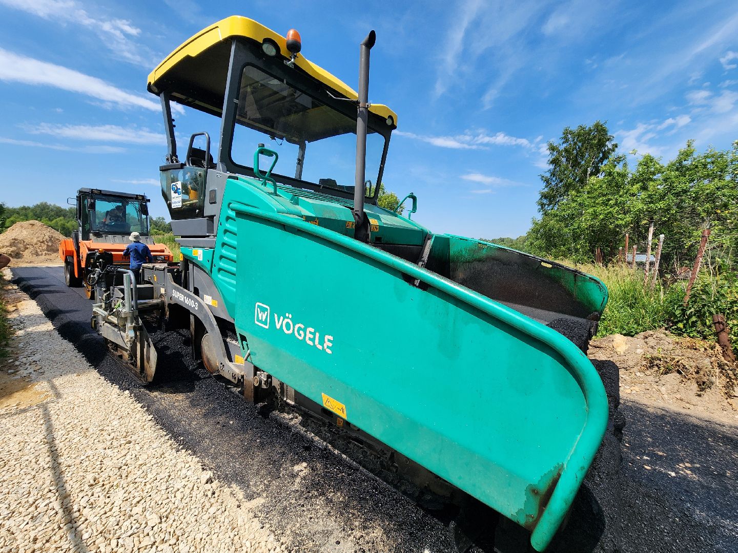 серпухов, деревня злобино, строительство дорог, укладка асфальта, добродел,