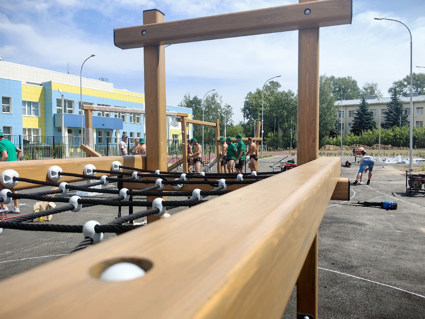 школа, строительство, образование, благоустойство, озеленение, спортивное ядро, щёлково,