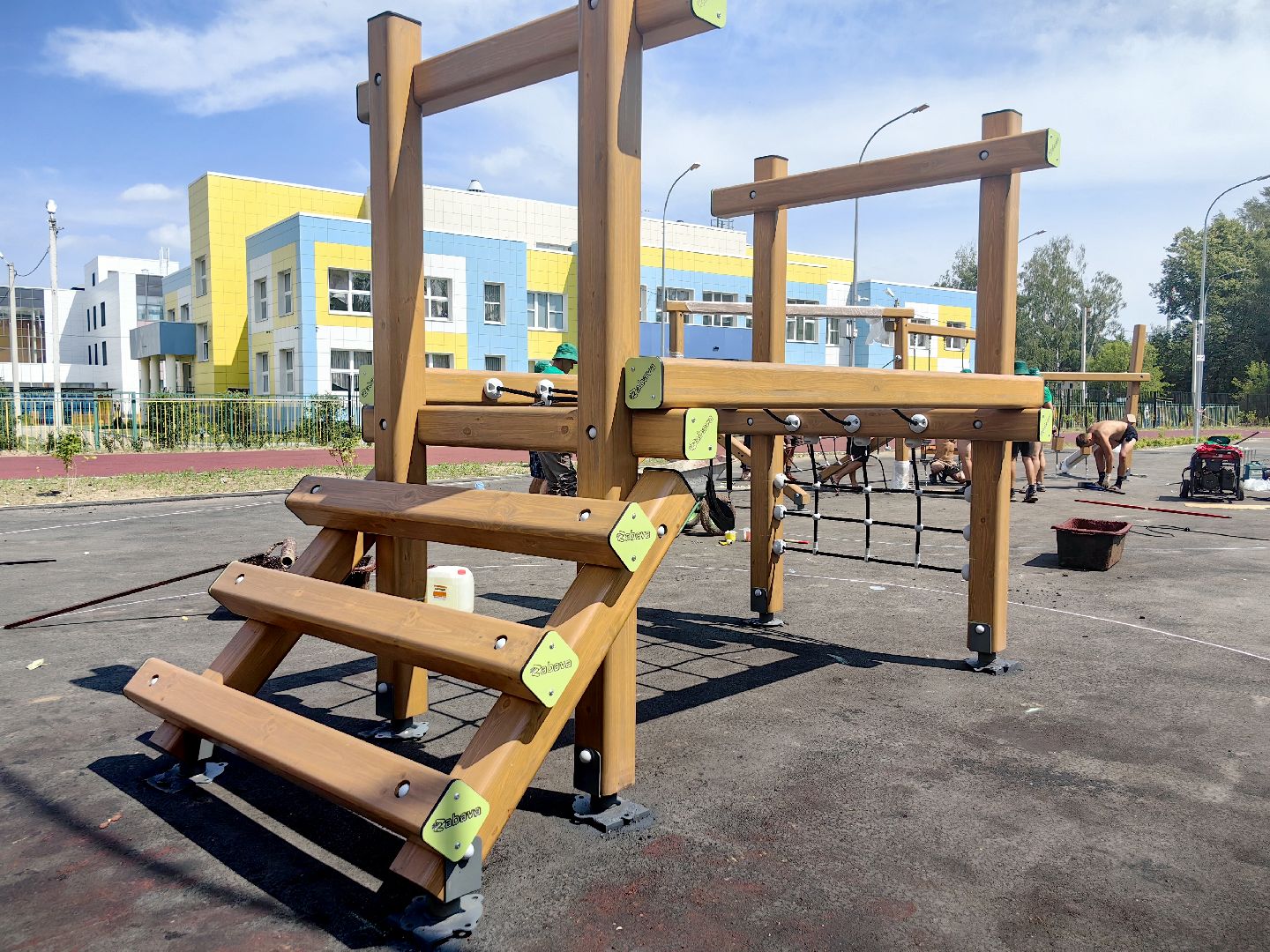 школа, строительство, образование, благоустойство, озеленение, спортивное ядро, щёлково,