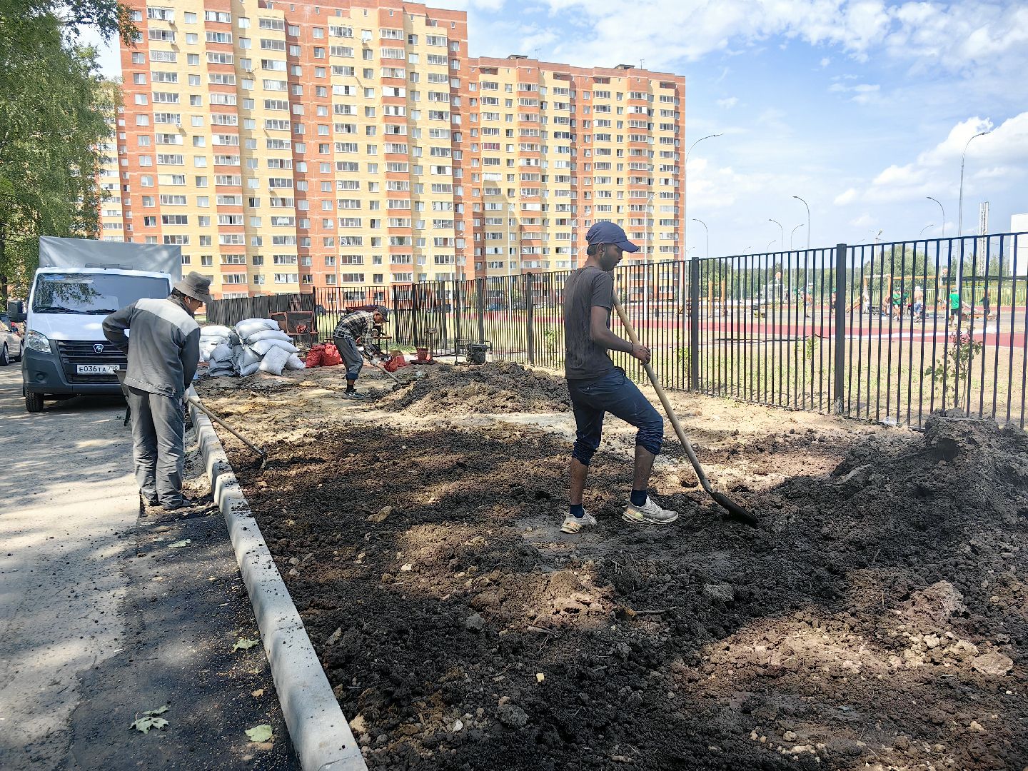 школа, строительство, образование, благоустойство, озеленение, спортивное ядро, щёлково,