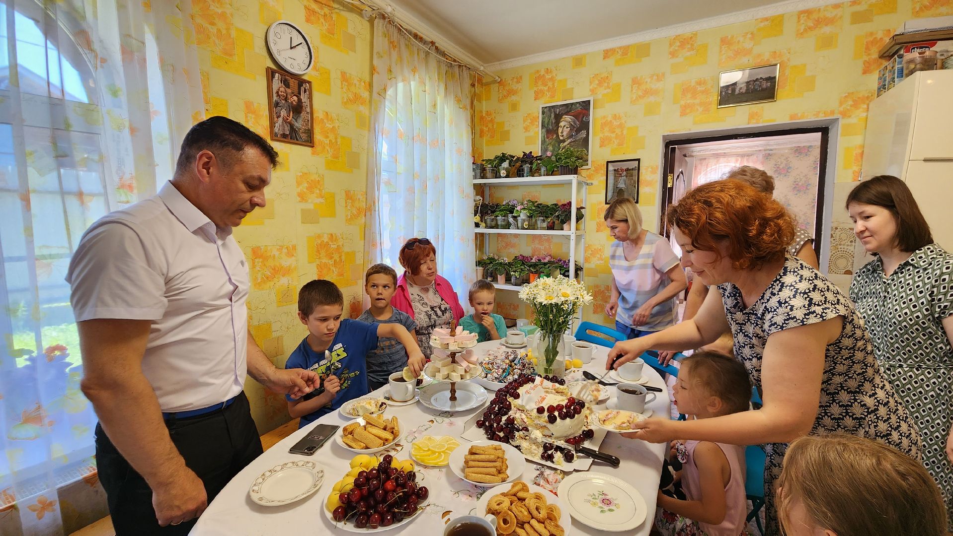 день семьи любви и верности, многодетные семьи, Лобня,