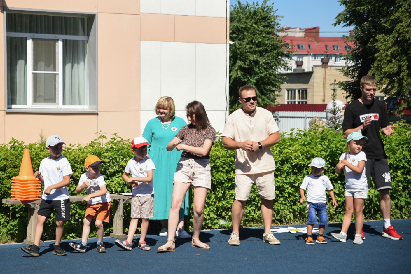 Бронницы, Детский сад Конфетти-Совхоз, Праздник семьи, день любви семьи и верности, Спортивный праздник,