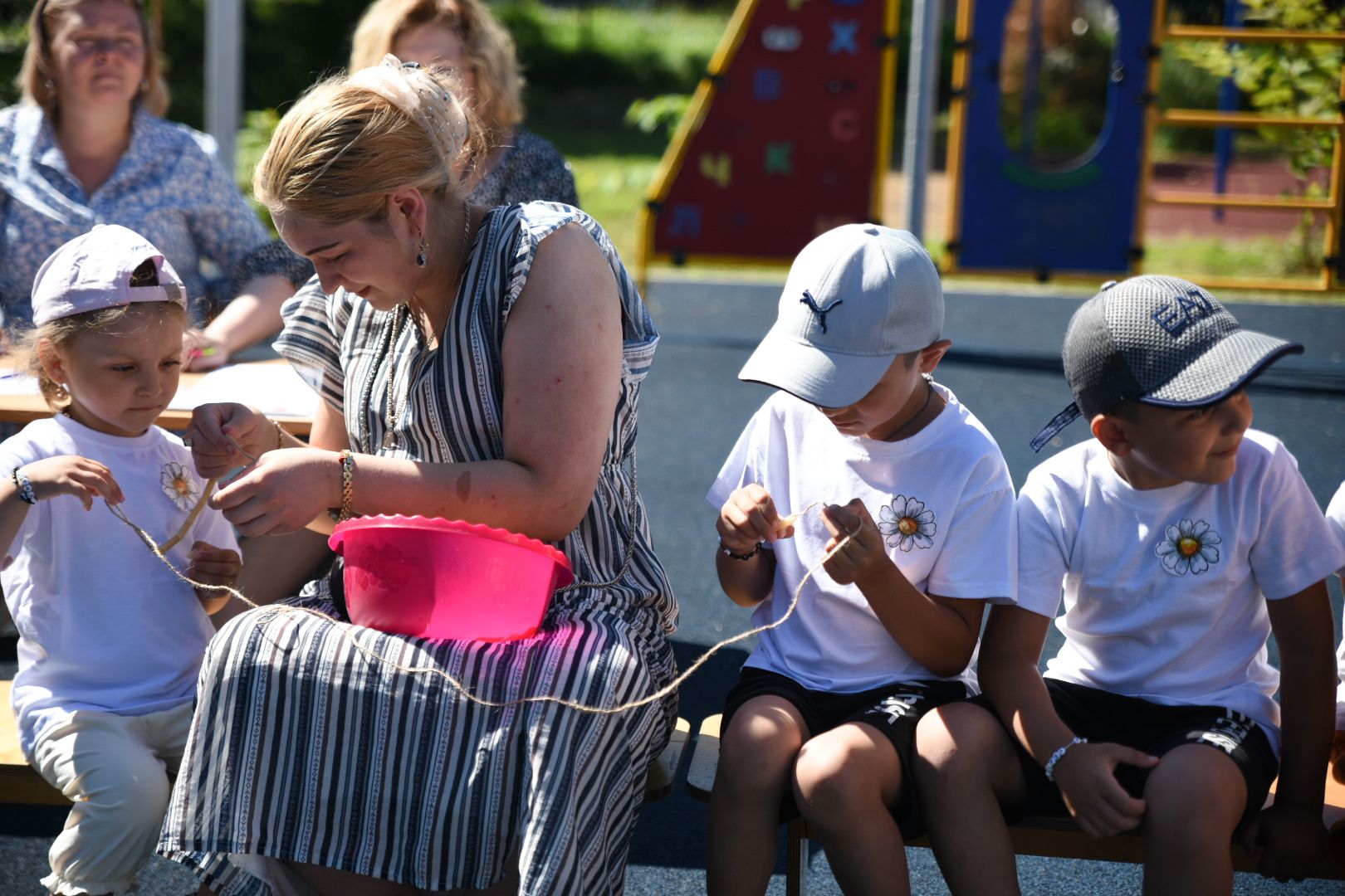 Бронницы, Детский сад Конфетти-Совхоз, Праздник семьи, день любви семьи и верности, Спортивный праздник,