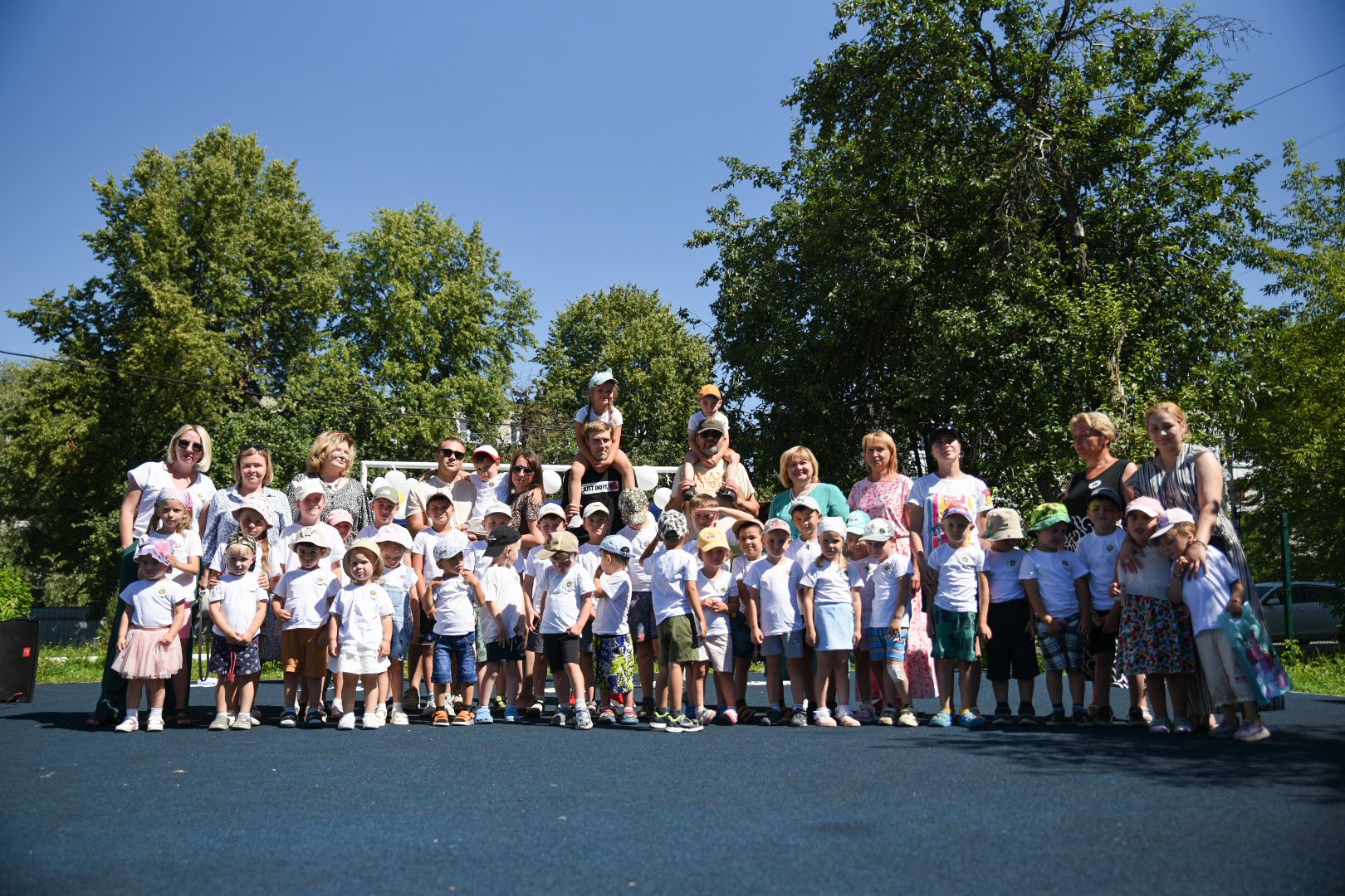 Бронницы, Детский сад Конфетти-Совхоз, Праздник семьи, день любви семьи и верности, Спортивный праздник,