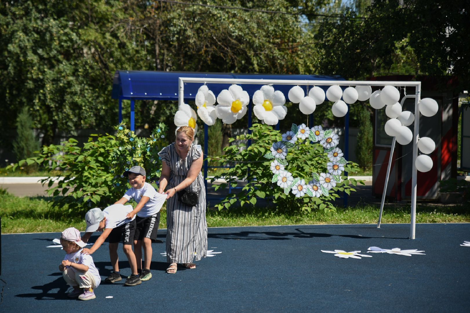 Бронницы, Детский сад Конфетти-Совхоз, Праздник семьи, день любви семьи и верности, Спортивный праздник,