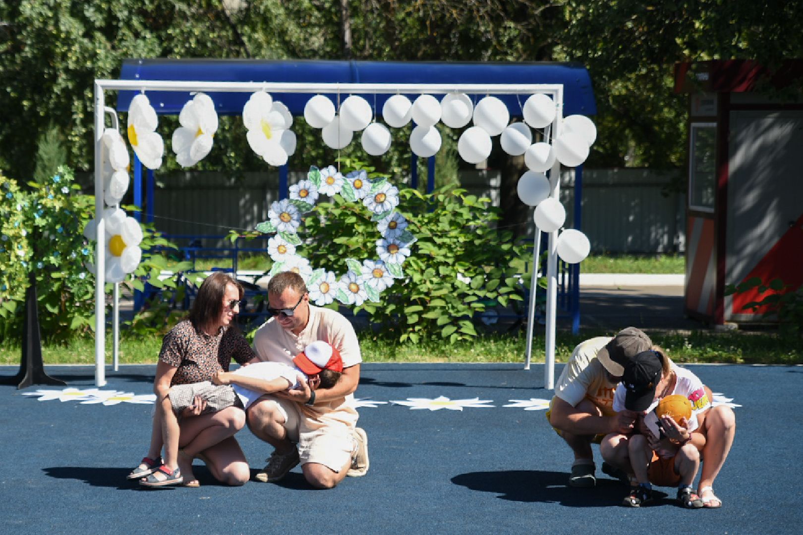 Бронницы, Детский сад Конфетти-Совхоз, Праздник семьи, день любви семьи и верности, Спортивный праздник,