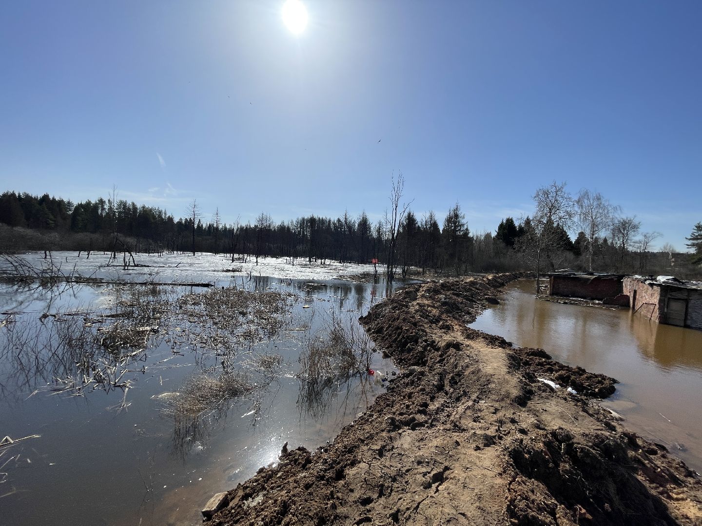 Звенигород, Одинцово, центр гражданской защиты, спасатели, авария, дамба, Ракитня,