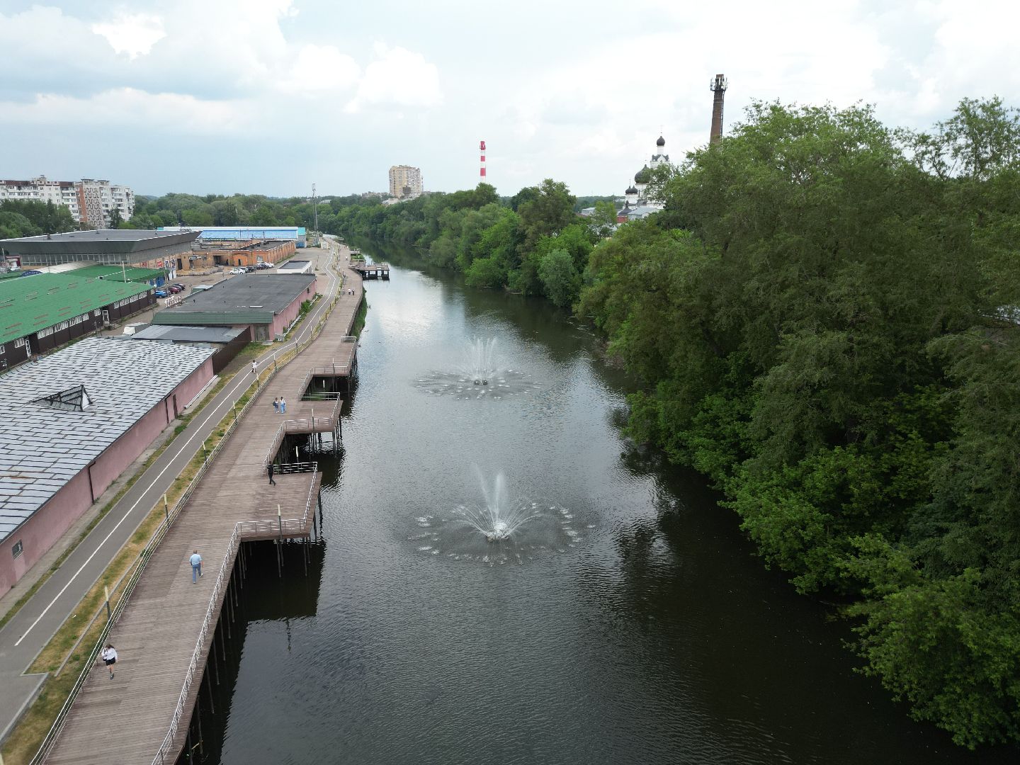 видео с коптера, ногинск, площадка,