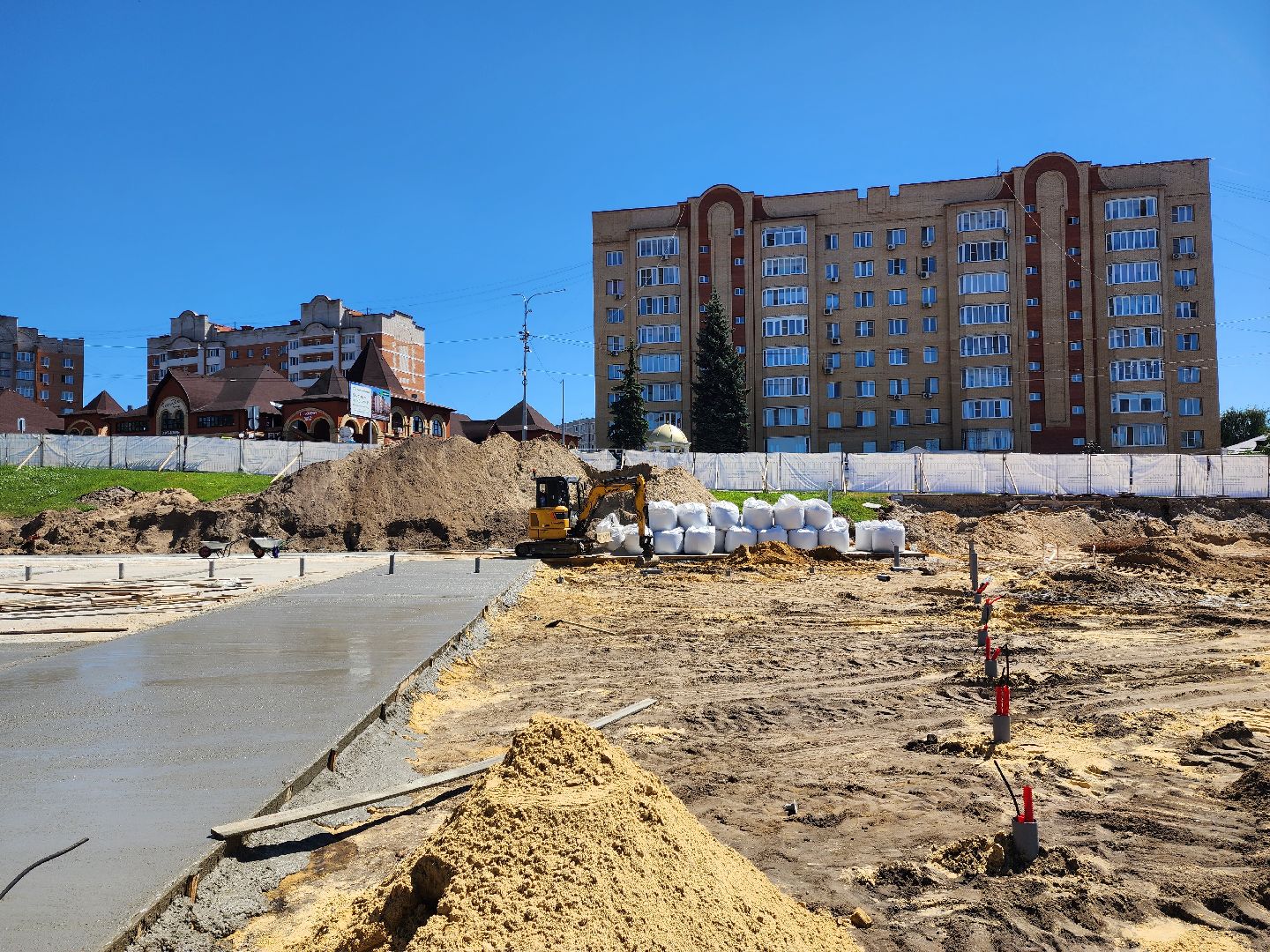 раменское, благоустройство, реконструкция площади Победы,