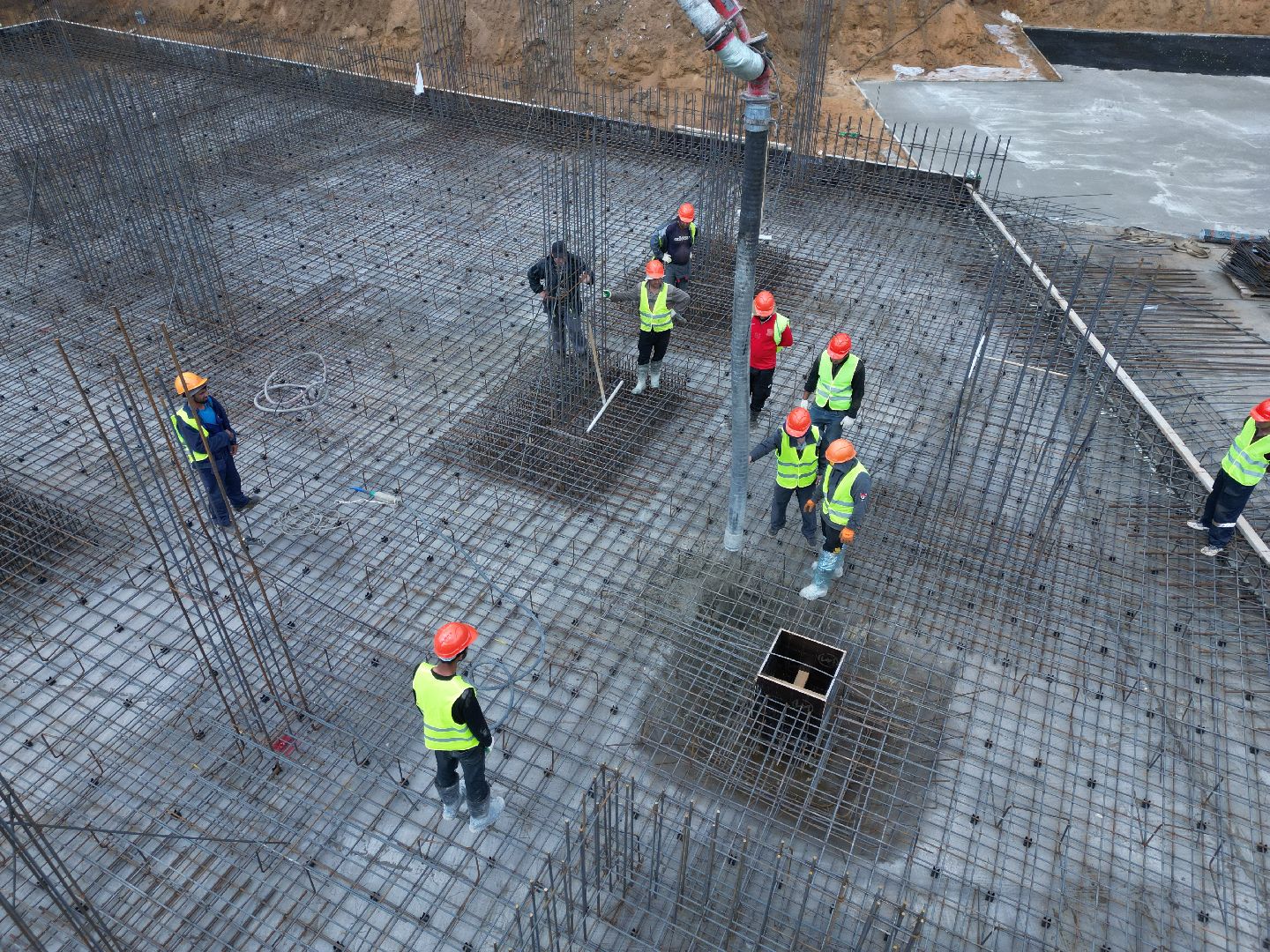 видео с коптера, школа, ремонт,