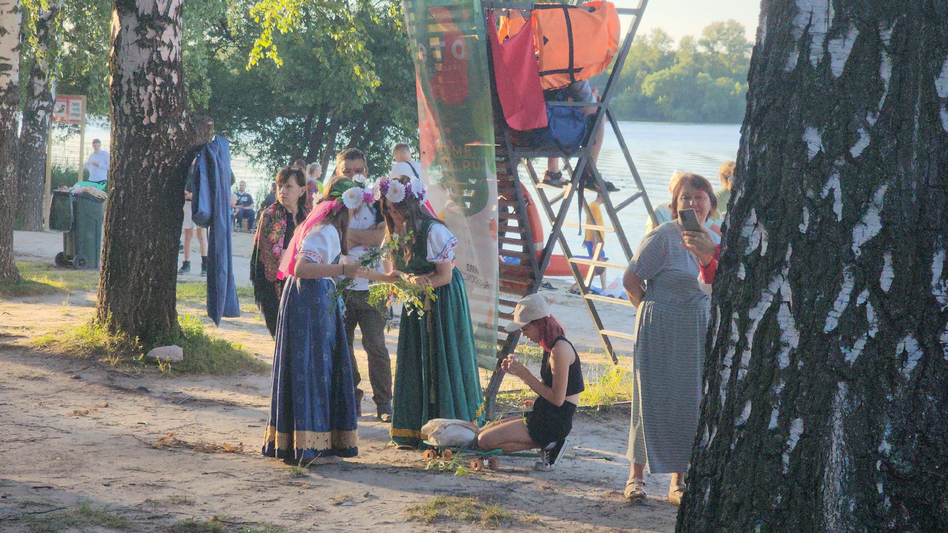 долгопрудный, праздник Ивана Купала, мысово,хоровод, венки, гадания, традиции,