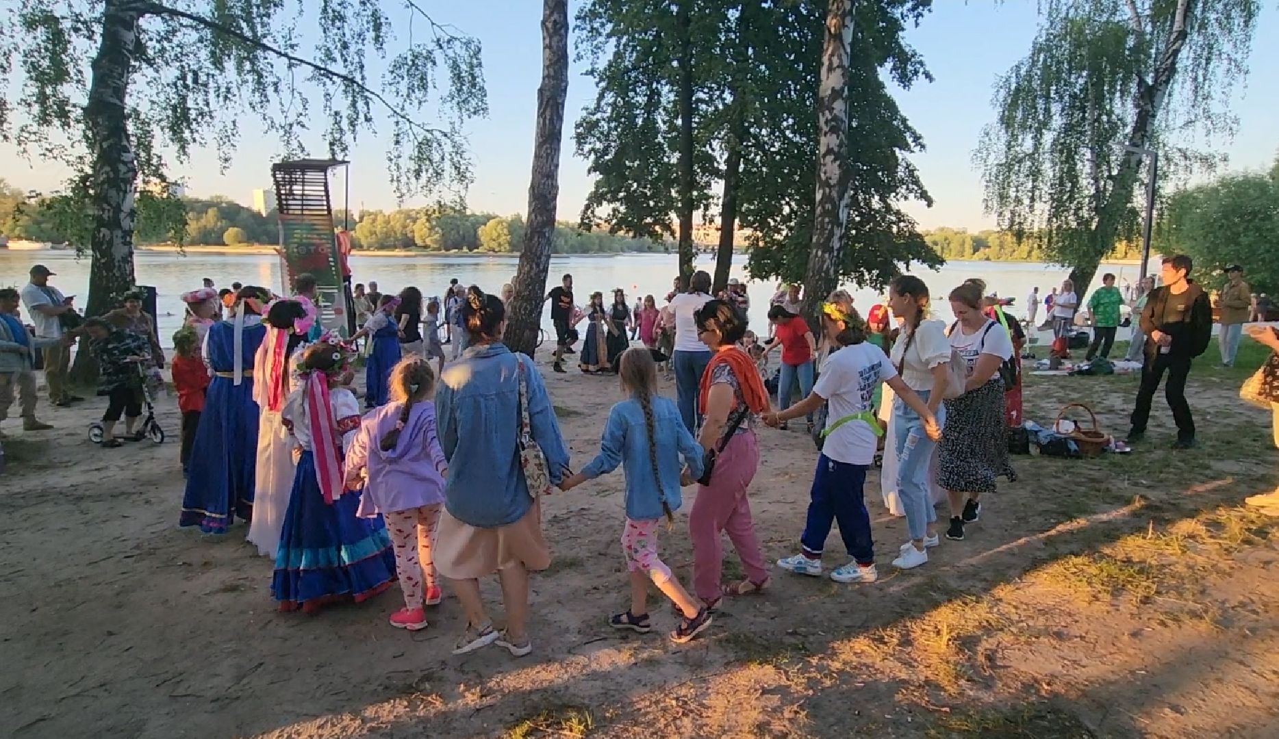 долгопрудный, праздник Ивана Купала, мысово,хоровод, венки, гадания, традиции,